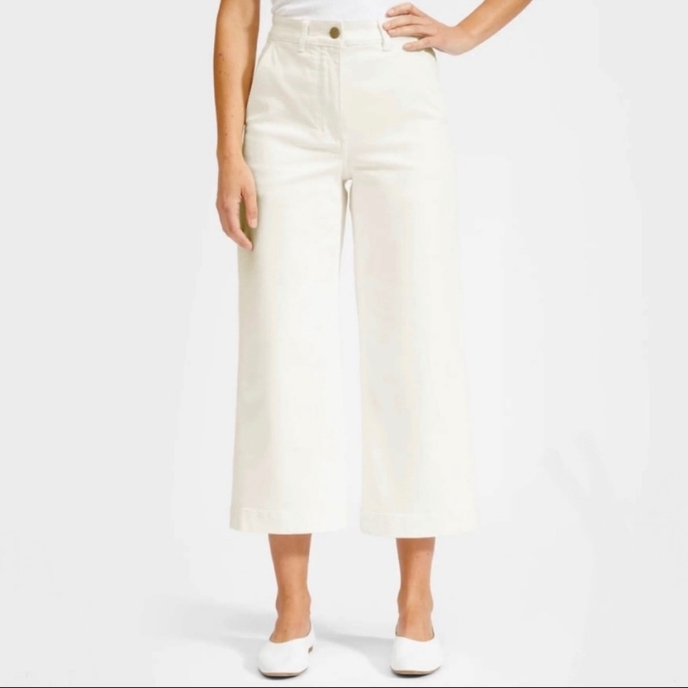 Everlane Wide Leg Crop Pant